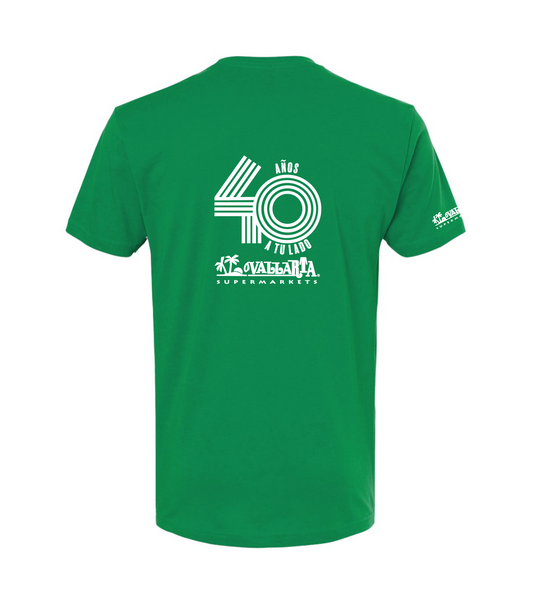 40th Anniversary Tee (Limited Edition) - Kelly Green